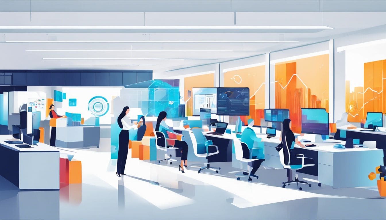 AI-technologie stroomlijnt financi&euml;le processen en integreert naadloos met werknemers.