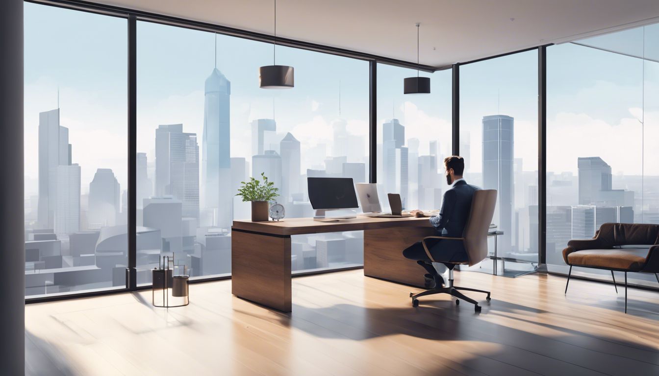 Persoon gebruikt <a href=