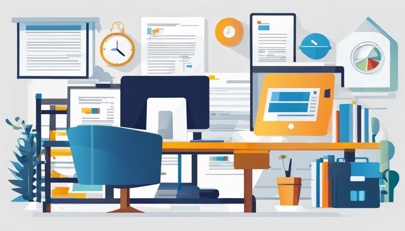 Georganiseerde belastingdocumenten en <a href=